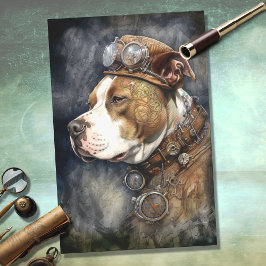 Seda Papel de dissociação Bull-2-Pit Steampunk