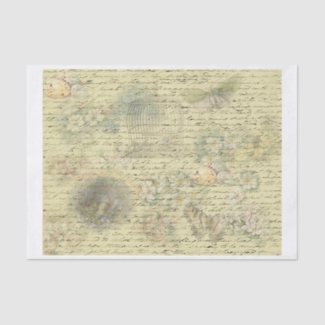 Seda Papel de dissociação da páscoa (Frente )