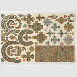 Seda Papel de dissociação de antigas cruzes e medalhas