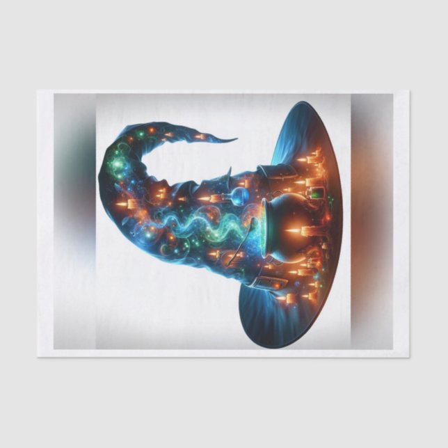 Seda Papel de Dissociação do Chapéu do Feiticeiro (Frente )