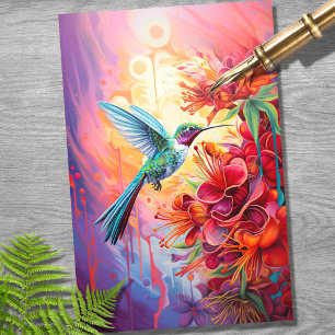 Seda Papel de dissociação do Hummingbird 1