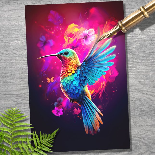 Seda Papel de dissociação do Hummingbird 3 (Criador carregado)