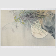 Papel de dissociação do Ohara Koson asiático japon