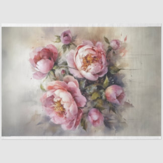 Seda Papel de dissociação, estufas - Jardim de Rosa ent