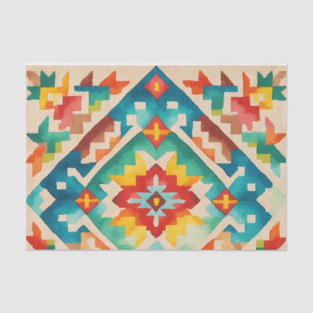 Seda Papel de dissociação KILIM (Frente )