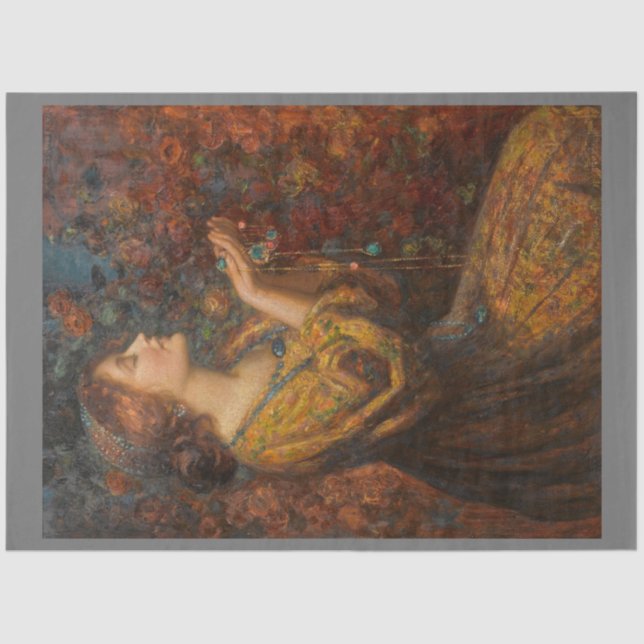 Seda Papel de dissociação para mulheres e joias (Frente )