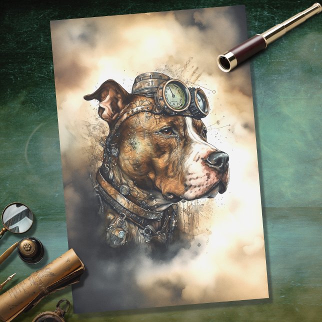 Seda Papel de dissociação Steampunk Pit Bull 4 (Criador carregado)