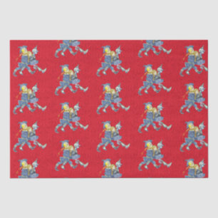 SEDA PAPEL DE EMBALAGEM DE TECIDO OZ VINTAGE PARA NATAL