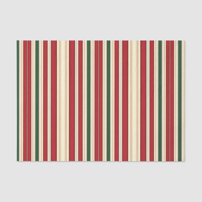 Seda PAPEL DE EMBALAGEM DE TISSOS-Stripes-Natal-17 (Frente )