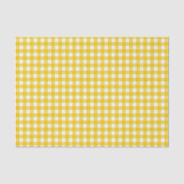 Seda Papel de embrulho amarelo e branco do tecido do