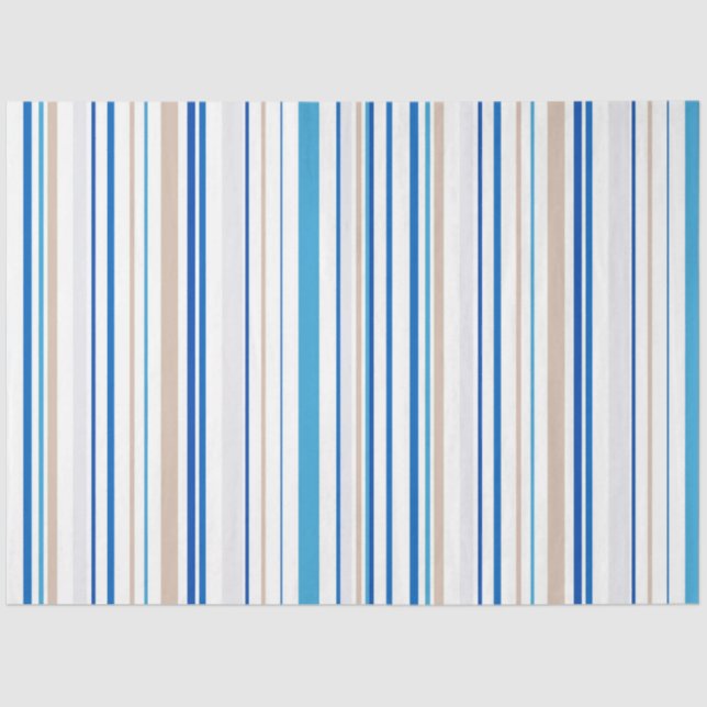 Seda Papel de embrulho de tecido listrado (Frente )