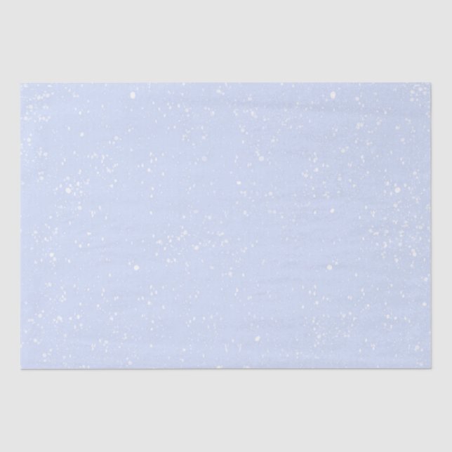 Seda Papel de empacotamento de padrão de neve (Frente )