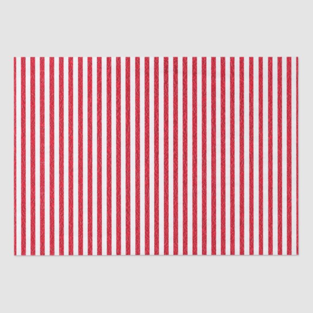 Seda Papel de empacotamento em branco e vermelho (Frente )