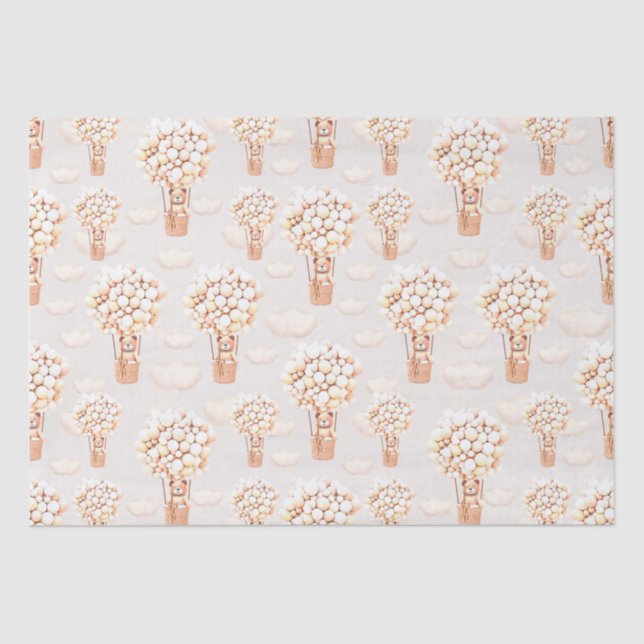 Seda Papel de enrolamento de balões de urso (Frente )