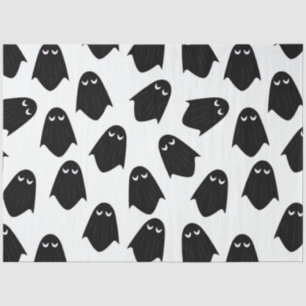 Seda Papel de lenço de silhueta para fantasmas