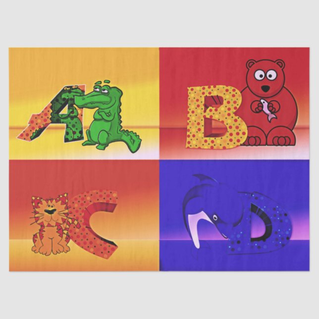 Seda papel de lenço infantil (Frente )