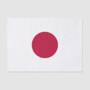 Seda Papel de lenço Patriótico com bandeira do Japão