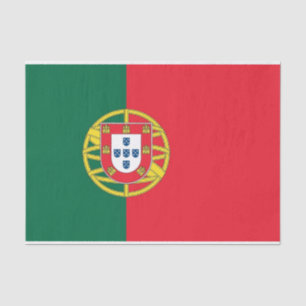 Seda Papel de lenço Patriótico com pavilhão de Portu