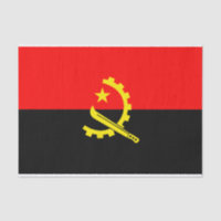 papel de pano de bandeira angola