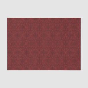 Seda Papel de parede floral vermelho detalhado