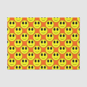 Seda Papel de Quebra-Cabeça Laranja Grande Amarelo