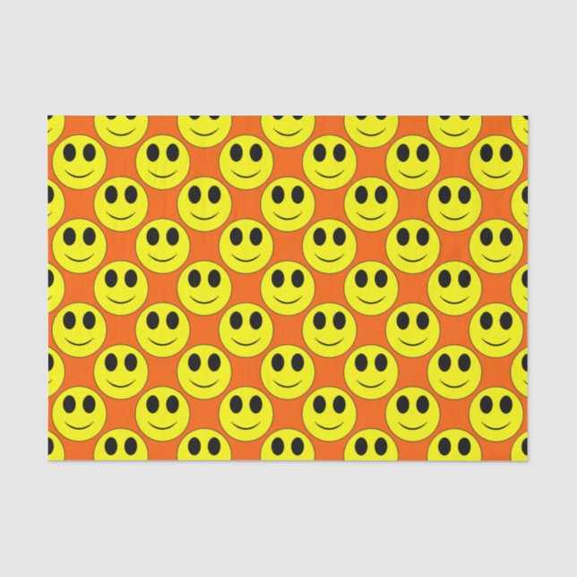 Seda Papel de Quebra-Cabeça Laranja Grande Amarelo (Frente )