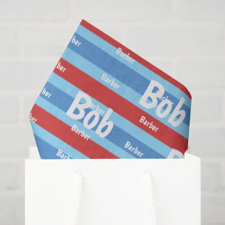 Seda Papel de Seda, Barbearia Barbeiro Vermelho Branco
