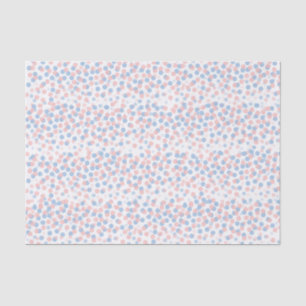Seda Papel de tecido azul cor-de-rosa para pontos de co