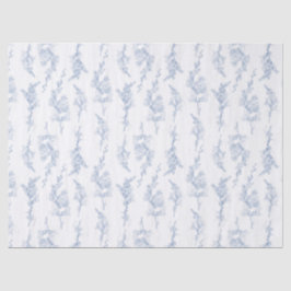 Seda Papel de Tecido Botânico Elegante