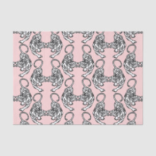 Seda Papel de Tecido Branco Tigre