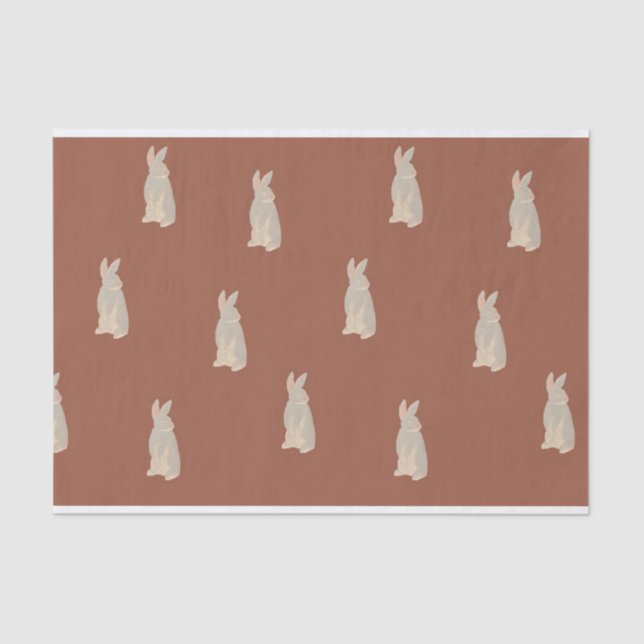 Seda Papel De Tecido Bunny (Frente )