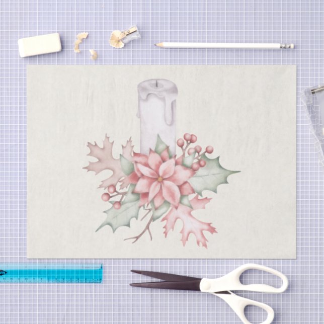 Seda Papel de Tecido C Clássico Feriado (Arte )