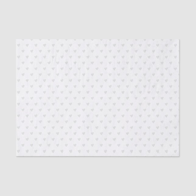 Seda Papel de tecido cardíaco rosa (Frente )