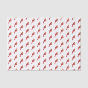 Seda Papel de Tecido Cardinho Vermelho