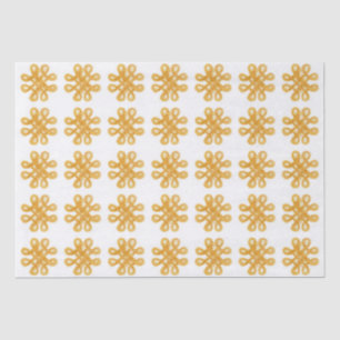 Seda Papel de Tecido CÉLTICO Dourado