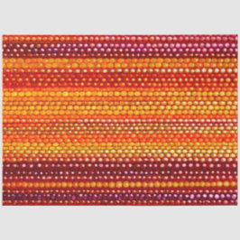 Seda Papel de Tecido Colorido de Arte