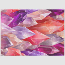 Seda Papel de Tecido Colorido de Arte Cristal Colorida