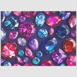 Seda Papel de Tecido Colorido de Arte Judaica