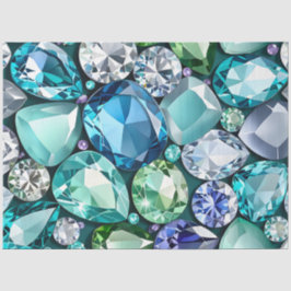 Seda Papel de Tecido Colorido de Arte Judaica