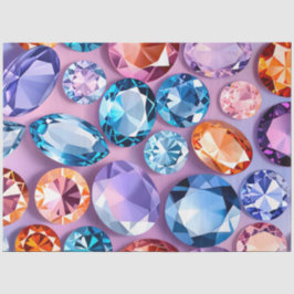 Seda Papel de Tecido Colorido de Arte Judaica