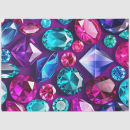 Seda Papel de Tecido Colorido de Arte Judaica