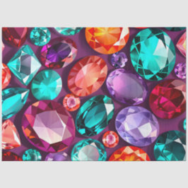 Seda Papel de Tecido Colorido de Arte Judaica