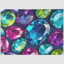 Papel de Tecido Colorido de Arte Judaica