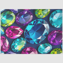 Seda Papel de Tecido Colorido de Arte Judaica