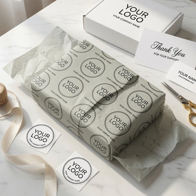 Seda Papel de Tecido com Logotipo Personalizado | Negóc (Criador carregado)