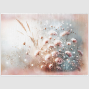 Seda Papel de tecido, cor-de-rosa e cor-de-rosa, de 18