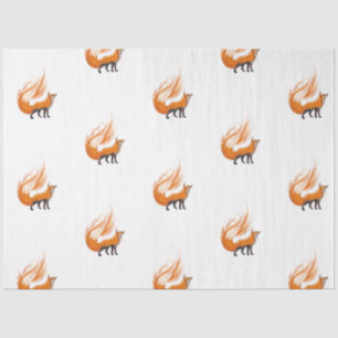 Seda Papel de Tecido da Fox do Guardião