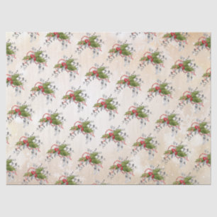 Seda Papel de Tecido da Holly na Filmagem de Natal