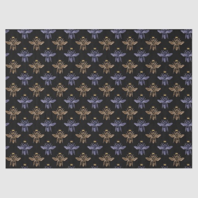 Seda Papel de Tecido da Série Serenity Bee Design 14 (Frente )