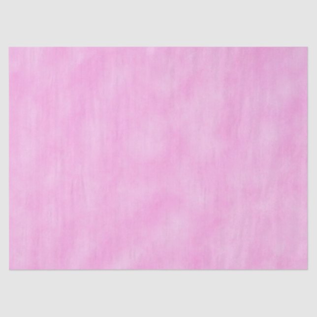 Seda Papel de Tecido das Nuvens Rosa (Frente )